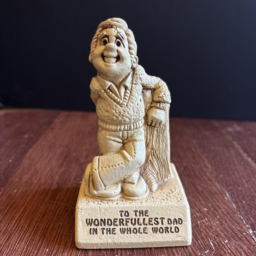 Paula 1974 Figurine The Wonderfullest Dad In The Whole World W-368 Fathers Day